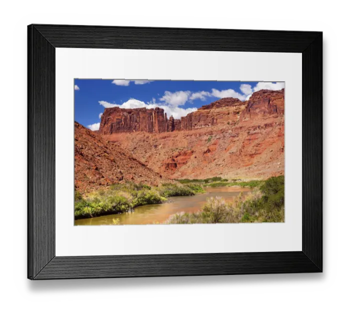 Framed Print : Colorado River and Red Rock Canyon Outside Arches National Park, Moab, Utah, USA Framed Print : Colorado River and Red Rock Canyon Outside Arches National Park, Moab, Utah, USA
