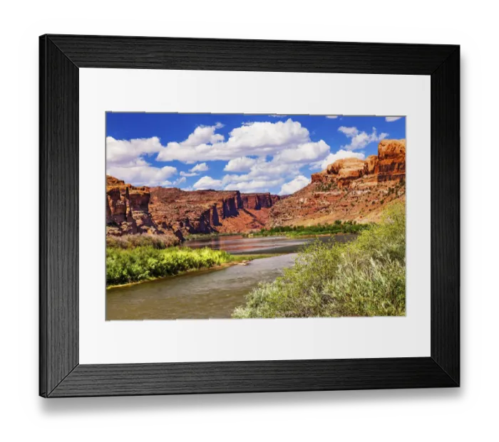 Framed Print : Colorado River and Red Rock Canyon Outside Arches National Park, Moab, Utah, USA Framed Print : Colorado River and Red Rock Canyon Outside Arches National Park, Moab, Utah, USA