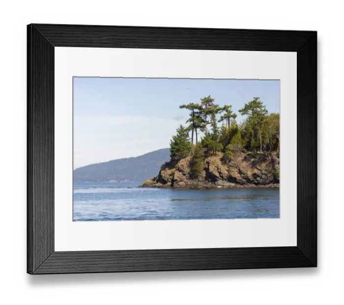 Framed Print : Scenic landscape with Towhead Island, San Juan Islands, Puget Sound, Washington State, USA Framed Print : Scenic landscape with Towhead Island, San Juan Islands, Puget Sound, Washington State, USA