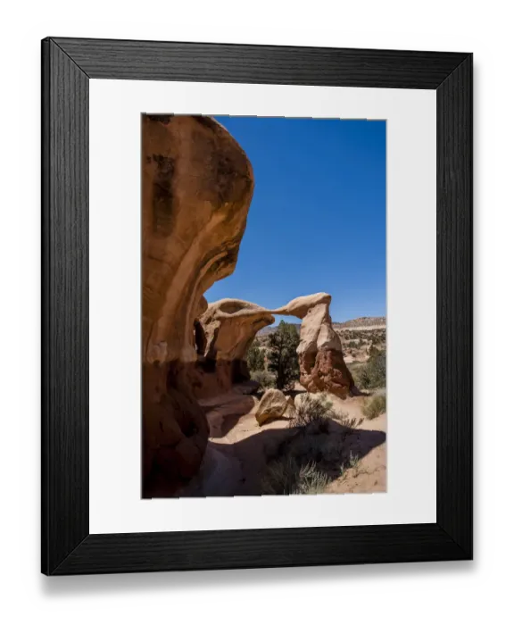 Framed Print : Hoodoos in Devils Garden, Grand Staircase Escalante National Monument, Utah, USA Framed Print : Hoodoos in Devils Garden, Grand Staircase Escalante National Monument, Utah, USA