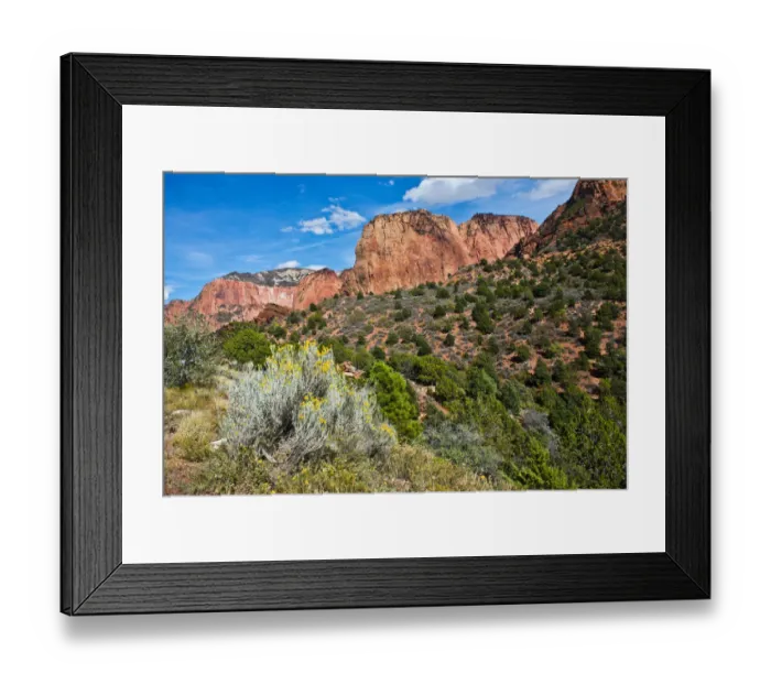 Framed Print : Kolob Canyon, Zion National Park, Utah, USA Framed Print : Kolob Canyon, Zion National Park, Utah, USA