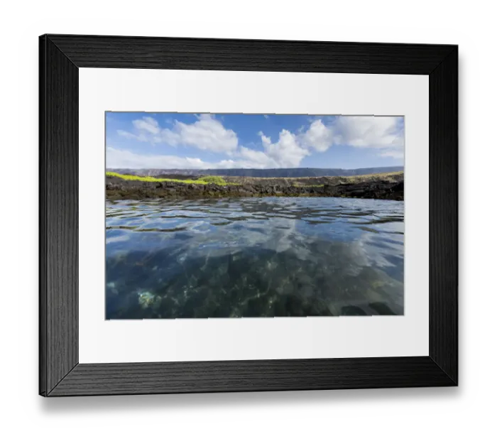 Framed Print : Tide pool on shore, Hawaii Volcanoes National Park, Hawaii, USA Framed Print : Tide pool on shore, Hawaii Volcanoes National Park, Hawaii, USA