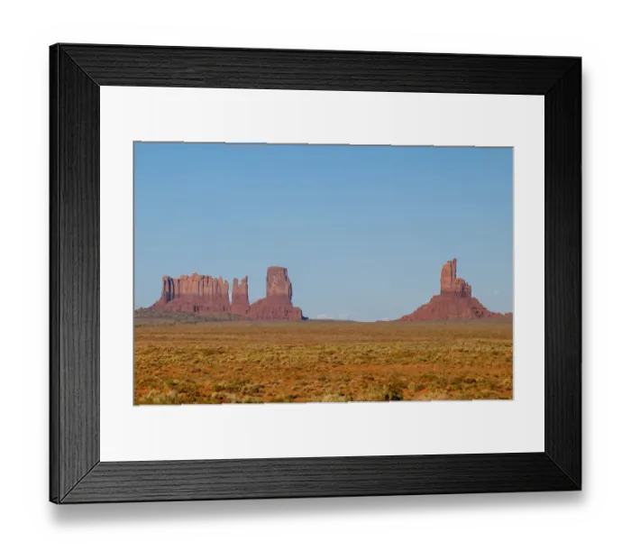 Framed Print : Landscape with rock formation, Monument Valley Navajo Tribal Park, Monument Valley, Utah, USA Framed Print : Landscape with rock formation, Monument Valley Navajo Tribal Park, Monument Valley, Utah, USA