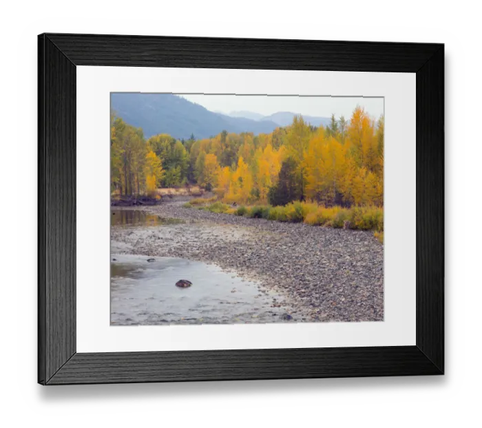 Framed Print : Methow River in Methow Valley in autumn, Okanogan National Forest, Washington State, USA Framed Print : Methow River in Methow Valley in autumn, Okanogan National Forest, Washington State, USA