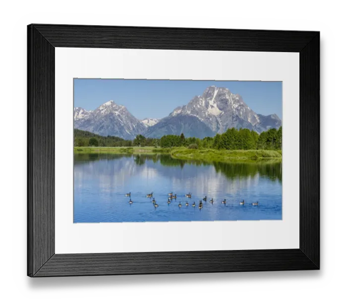 Framed Print : Small lake in Grand Teton National Park, Wyoming, USA Framed Print : Small lake in Grand Teton National Park, Wyoming, USA