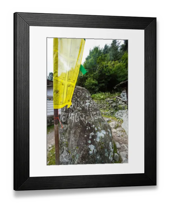 Framed Print : Everest base camp trek, Himalayas, Nepal, Sagarmatha National Park, mani stones, Colour Image Framed Print : Everest base camp trek, Himalayas, Nepal, Sagarmatha National Park, mani stones, Colour Image