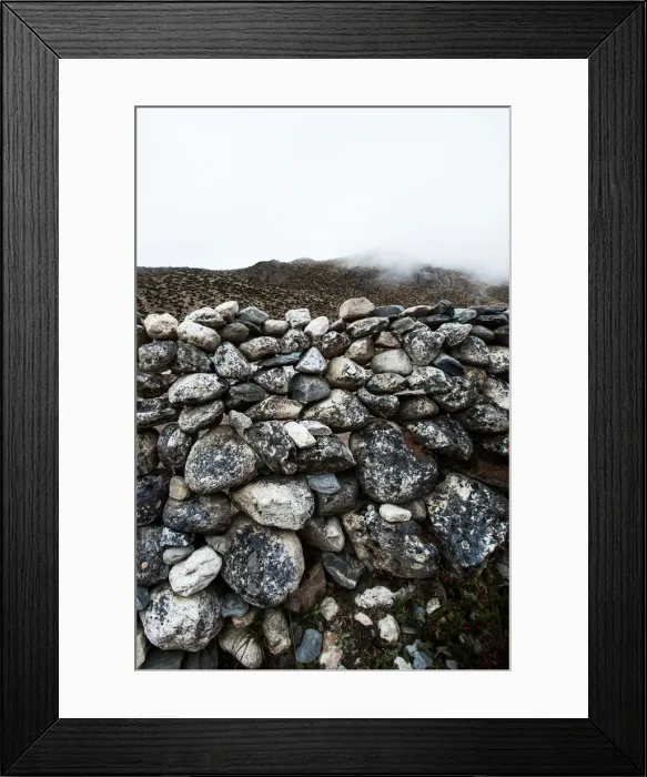 Framed Print : Dingboche, Everest base camp trek, Himalayas, Nature, Nepal, stone, wall, Colour Image Framed Print : Dingboche, Everest base camp trek, Himalayas, Nature, Nepal, stone, wall, Colour Image