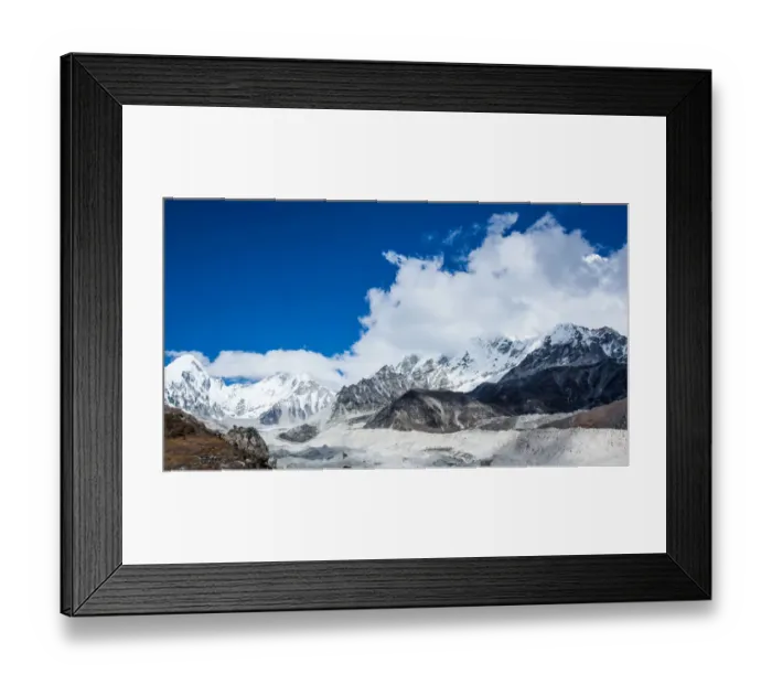 Framed Print : Everest base camp trek, Himalayas, Khumbu glacier, Nepal, Colour Image, Color Image Framed Print : Everest base camp trek, Himalayas, Khumbu glacier, Nepal, Colour Image, Color Image