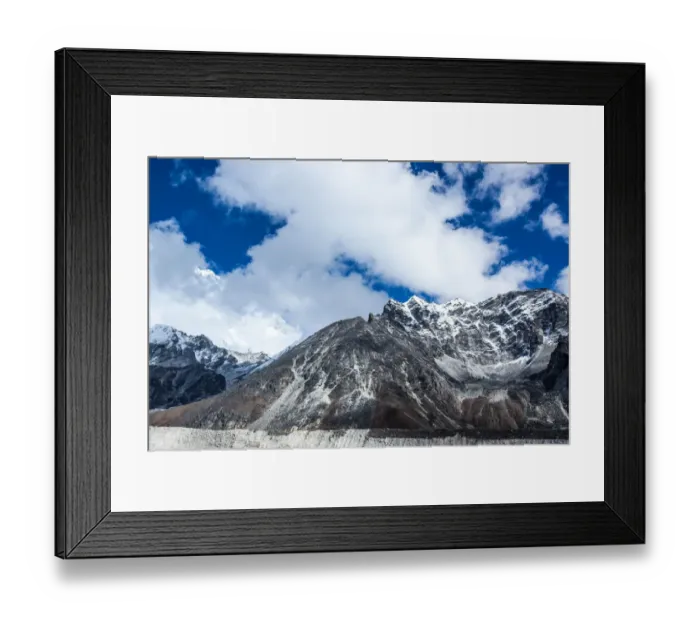 Framed Print : Everest base camp trek, Himalayas, Nepal, Colour Image, Color Image, Photography Framed Print : Everest base camp trek, Himalayas, Nepal, Colour Image, Color Image, Photography