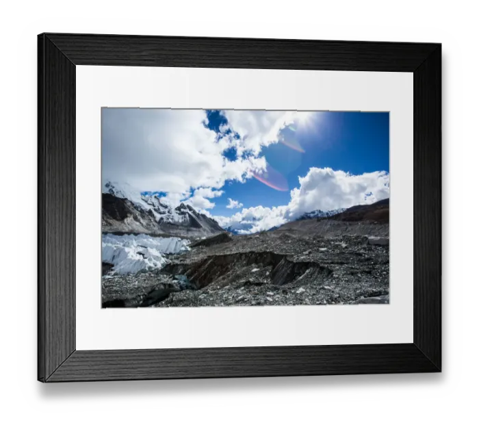 Framed Print : Everest base camp, Everest base camp trek, Himalayas, Khumbu glacier, Nepal, Colour Image Framed Print : Everest base camp, Everest base camp trek, Himalayas, Khumbu glacier, Nepal, Colour Image