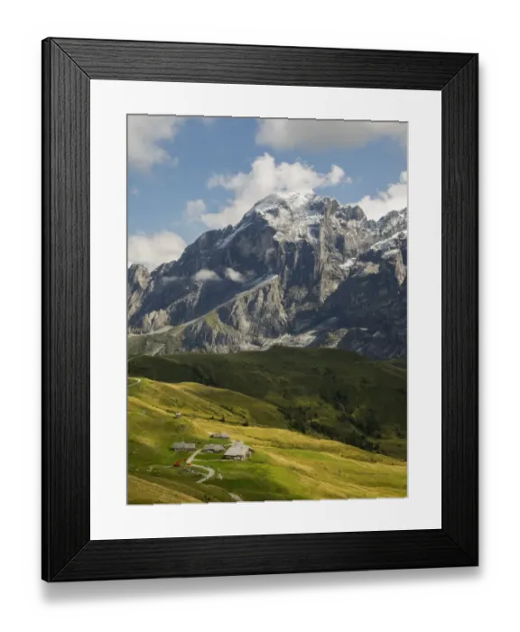 Framed Print : Landscape with Engelhorner mountain, Bern Canton, Switzerland Framed Print : Landscape with Engelhorner mountain, Bern Canton, Switzerland