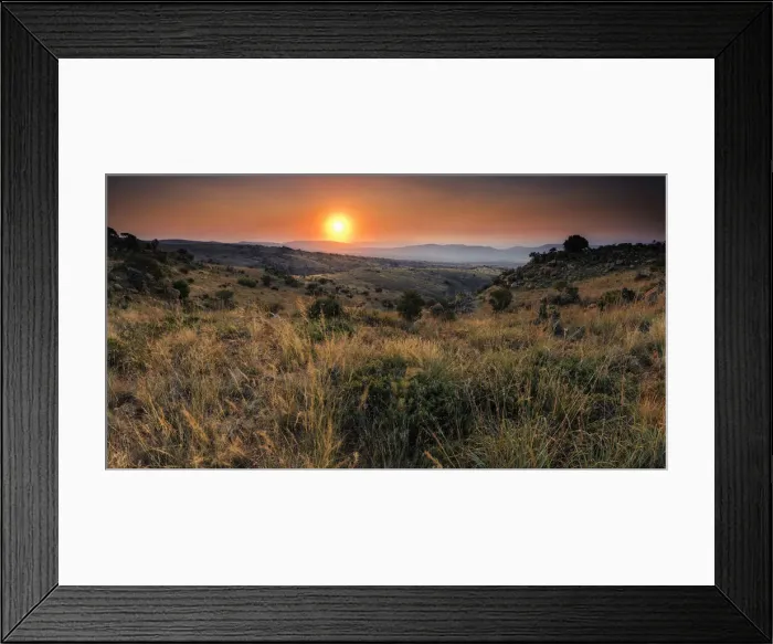 Framed Print : Panoramic Winter Sunset over the Magaliesberg Mountain Range, Magaliesberg, North West Province, South Africa Framed Print : Panoramic Winter Sunset over the Magaliesberg Mountain Range, Magaliesberg, North West Province, South Africa