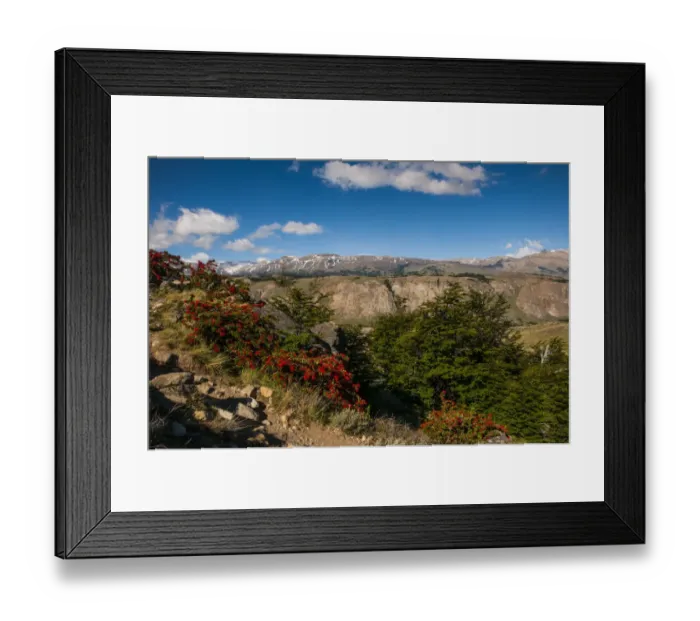 Framed Print : Trek up to Mount Fitzroy, Argentina Framed Print : Trek up to Mount Fitzroy, Argentina