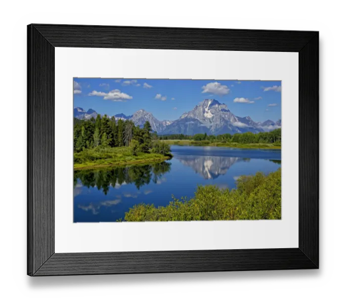 Framed Print : Mt Moran reflecting in Snake River, Grand Teton National Park, Wyoming, USA Framed Print : Mt Moran reflecting in Snake River, Grand Teton National Park, Wyoming, USA