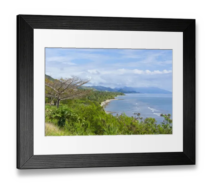 Framed Print : East coast of Grande Terre, New Caledonia, South Pacific Framed Print : East coast of Grande Terre, New Caledonia, South Pacific