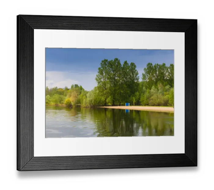 Framed Print : Bank of Emajogi River, Tartu, Estonia Framed Print : Bank of Emajogi River, Tartu, Estonia