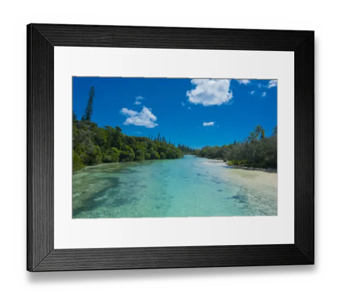 Framed Print : Bay de Oro, Ile des Pins, New Caledonia, South Pacific Framed Print : Bay de Oro, Ile des Pins, New Caledonia, South Pacific