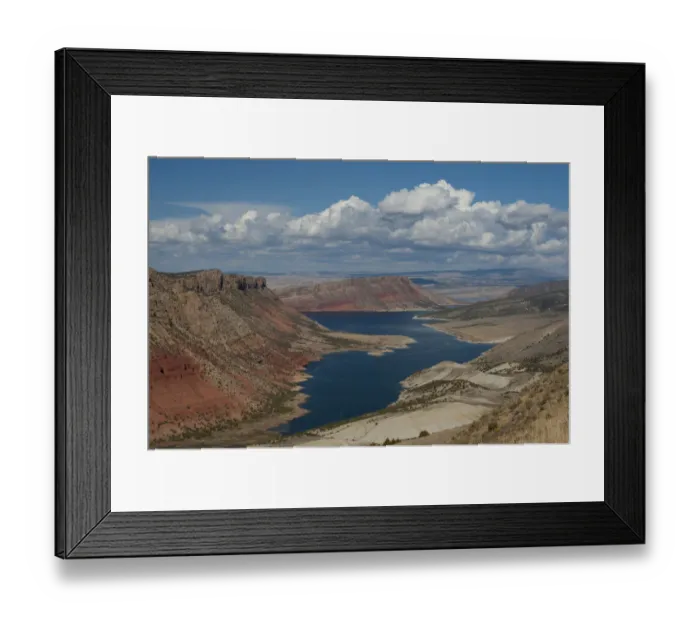 Framed Print : Landscape with mountains and winding river in Flaming Gorge National Recreation Area, Sheep creek canyon, Utah, USA Framed Print : Landscape with mountains and winding river in Flaming Gorge National Recreation Area, Sheep creek canyon, Utah, USA