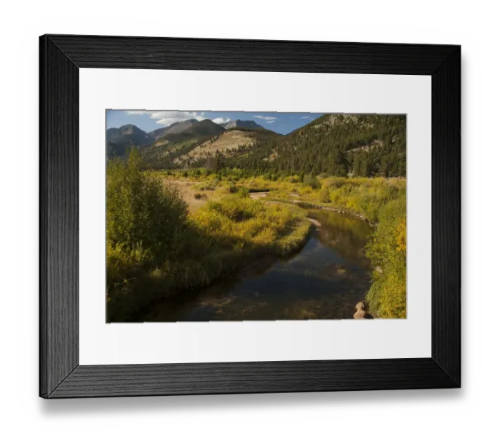 Framed Print : River in Rocky Mountain National Park, Colorado, USA Framed Print : River in Rocky Mountain National Park, Colorado, USA