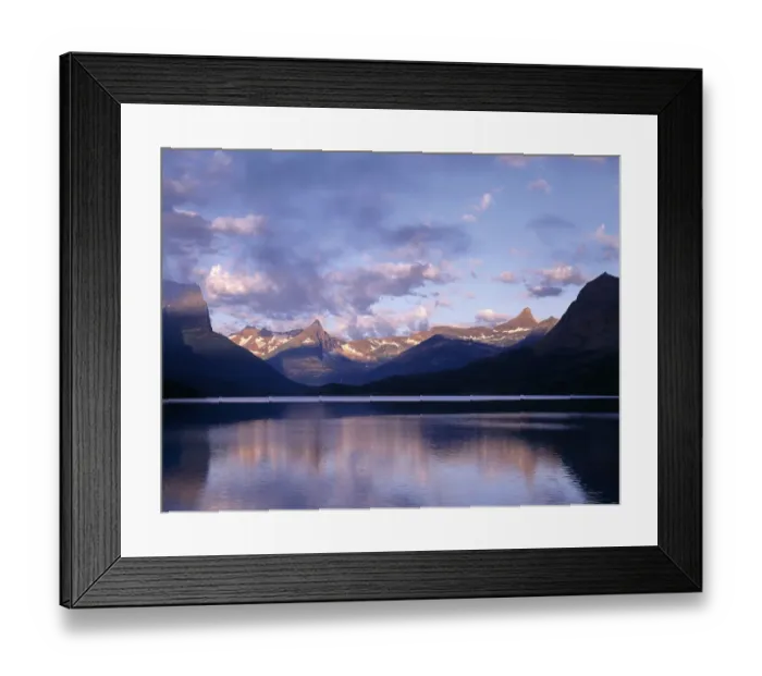 Framed Print : Clouds over lake surrounded by rocky mountains, Saint Mary Lake, Glacier National Park, Montana, USA Framed Print : Clouds over lake surrounded by rocky mountains, Saint Mary Lake, Glacier National Park, Montana, USA