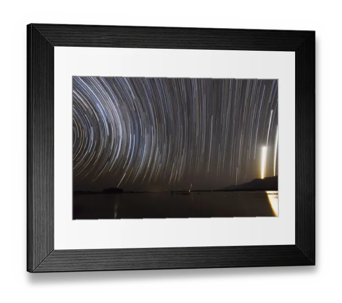 Framed Print : Color Image, Colour Image, Photography, No People, Horizontal, Outdoors, Night, Long Exposure Framed Print : Color Image, Colour Image, Photography, No People, Horizontal, Outdoors, Night, Long Exposure
