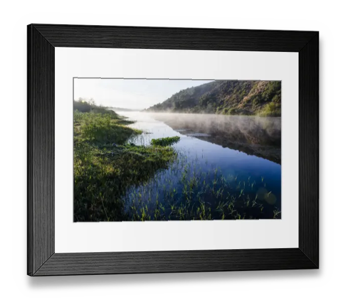 Framed Print : Breede River at Dawn in the Bontebok National Park Framed Print : Breede River at Dawn in the Bontebok National Park