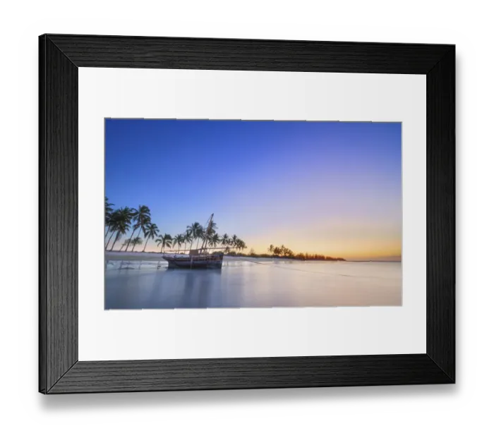 Framed Print : africa, beach, color image, colour image, day, dhow, east africa, exotic, horizontal