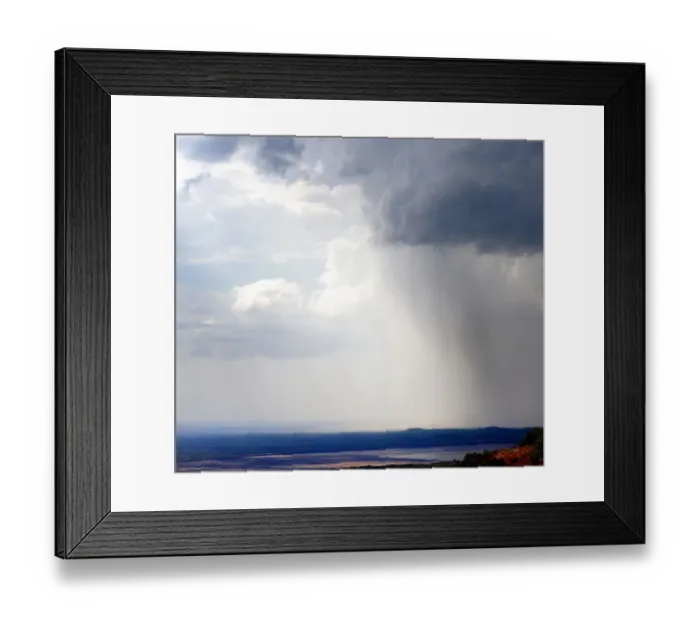 Framed Print : Color Image, Photograqphy, No People, Horizontal, Outdoors, Day, Rain, Non-Urban Scene Framed Print : Color Image, Photograqphy, No People, Horizontal, Outdoors, Day, Rain, Non-Urban Scene