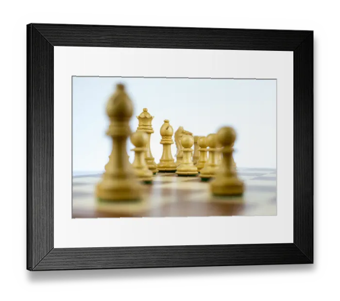 Framed Print : Color Image, Colour Image, Photography, bishop, board, chess, chessboard, competition Framed Print : Color Image, Colour Image, Photography, bishop, board, chess, chessboard, competition