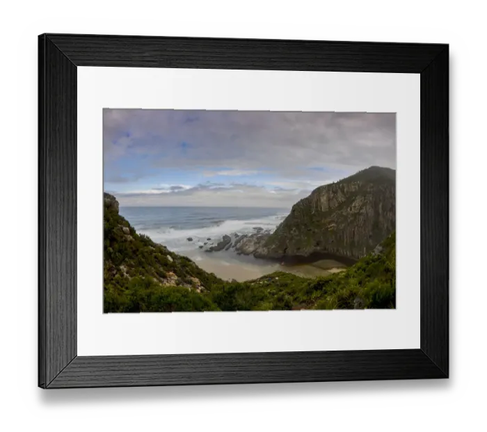 Framed Print : beauty in nature, color image, colour image, cove, day, daytime, high angle view Framed Print : beauty in nature, color image, colour image, cove, day, daytime, high angle view
