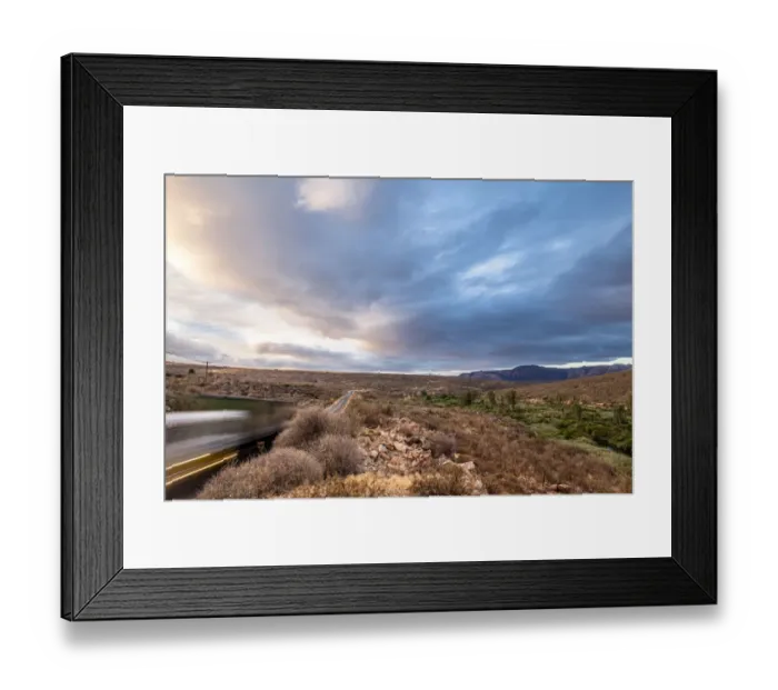 Framed Print : beauty in nature, blurred motion, car, clanwilliam, cloud, color image, colour image Framed Print : beauty in nature, blurred motion, car, clanwilliam, cloud, color image, colour image