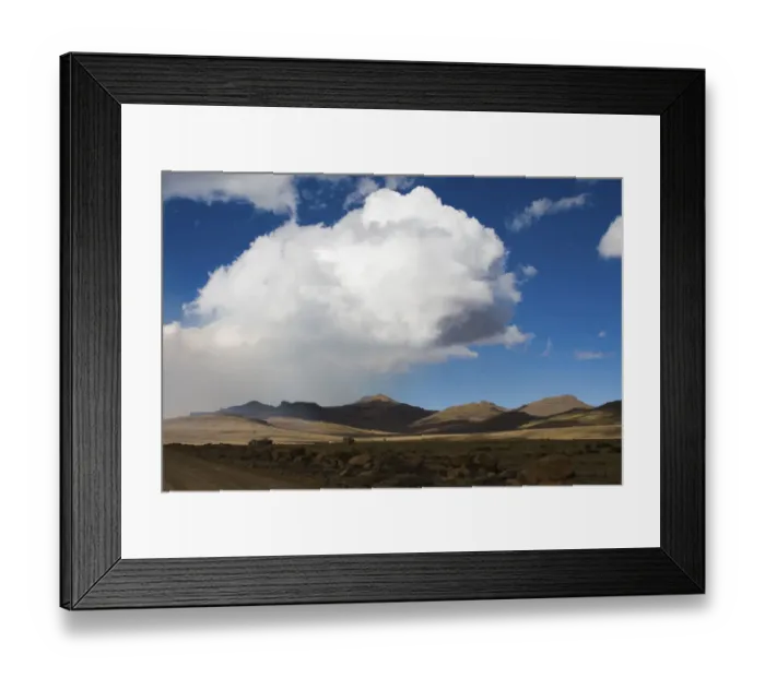 Framed Print : africa, beauty in nature, blue sky, cloud, environment, horizontal, kingdom of lesotho Framed Print : africa, beauty in nature, blue sky, cloud, environment, horizontal, kingdom of lesotho