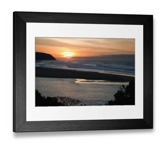 Framed Print : Umzuvubu River meeting sea, Port St Johns, Eastern Cape, South Africa Framed Print : Umzuvubu River meeting sea, Port St Johns, Eastern Cape, South Africa