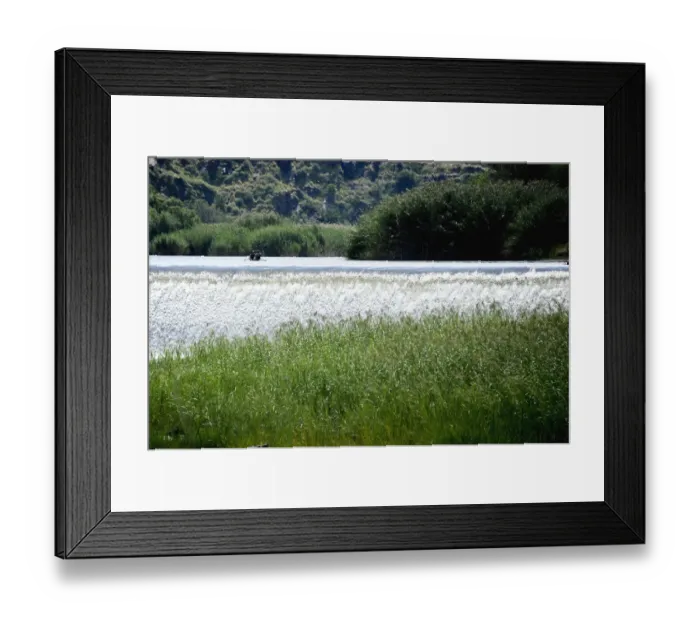 Framed Print : color image, colour image, day, daytime, grass, horizontal, lake, landscape, no people Framed Print : color image, colour image, day, daytime, grass, horizontal, lake, landscape, no people