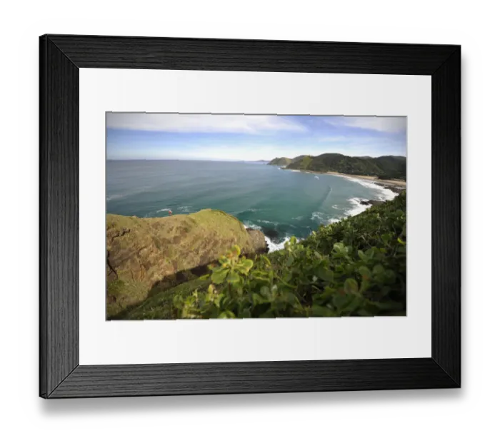 Framed Print : beach, beauty in nature, coastline, color image, colour image, day, daytime, high angle view