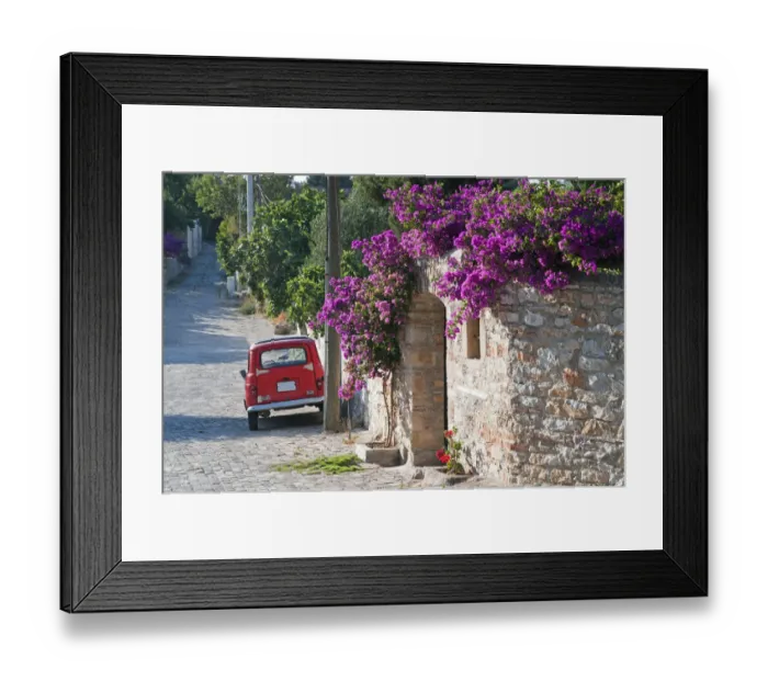 Framed Print : Resadiye, Datca, Mugla, Turkey