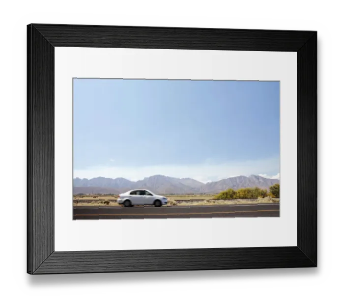 Framed Print : blurred motion, car, clear sky, color image, colour image, copy space, day, daytime Framed Print : blurred motion, car, clear sky, color image, colour image, copy space, day, daytime