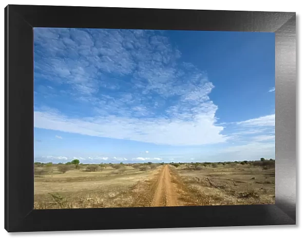 barren, cloud, color image, colour image, day, daytime, desert, dirt track, horizontal