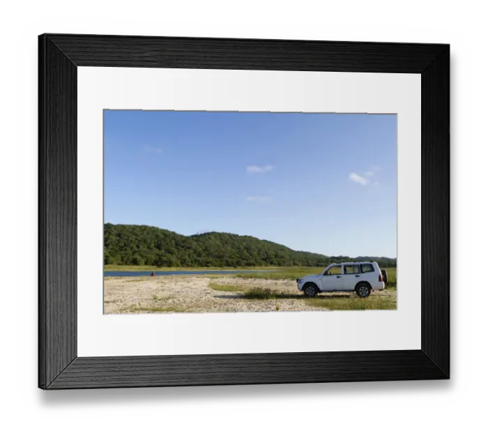 Framed Print : 4x4, car, color image, day, forest, horizontal, kwa zulu natal, lake, lake sibaya Framed Print : 4x4, car, color image, day, forest, horizontal, kwa zulu natal, lake, lake sibaya