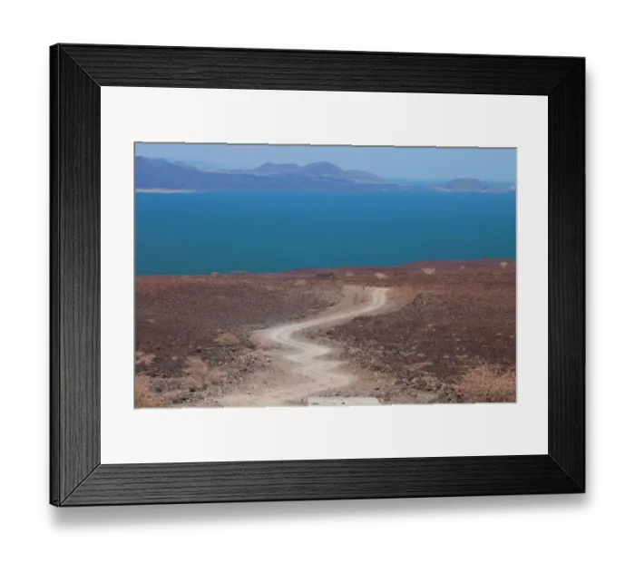 Framed Print : aerial view, africa, coastline, color image, colour image, copy space, day, desert road Framed Print : aerial view, africa, coastline, color image, colour image, copy space, day, desert road