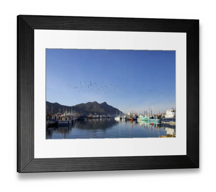 Framed Print : boat, clear sky, color image, colour image, day, daytime, harbor, horizontal, hout bay Framed Print : boat, clear sky, color image, colour image, day, daytime, harbor, horizontal, hout bay