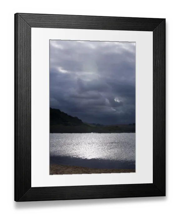 Framed Print : beach, cloud, color image, day, estuary, hill, kwa zulu natal, landscape, no people