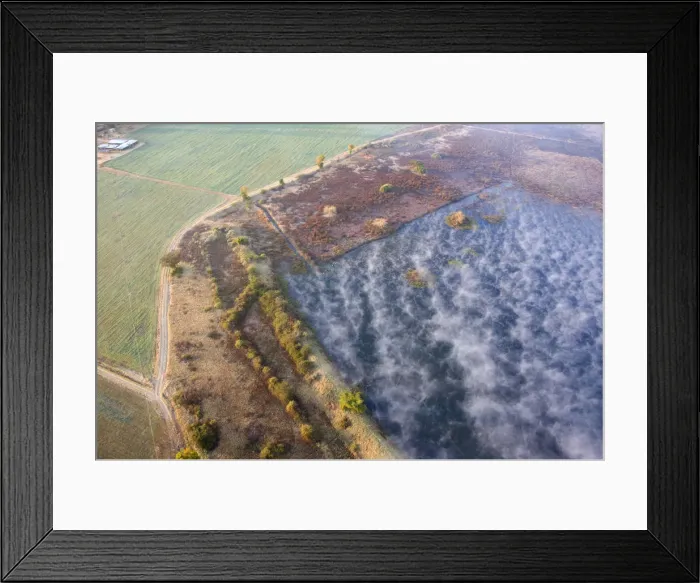 Framed Print : aerial view, color image, day, horizontal, lake darwindale, lakeshore, landscape Framed Print : aerial view, color image, day, horizontal, lake darwindale, lakeshore, landscape
