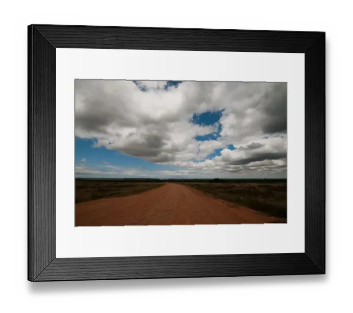 Framed Print : addo national park, color image, day, desert road, dirt road, eastern cape, horizon over land Framed Print : addo national park, color image, day, desert road, dirt road, eastern cape, horizon over land