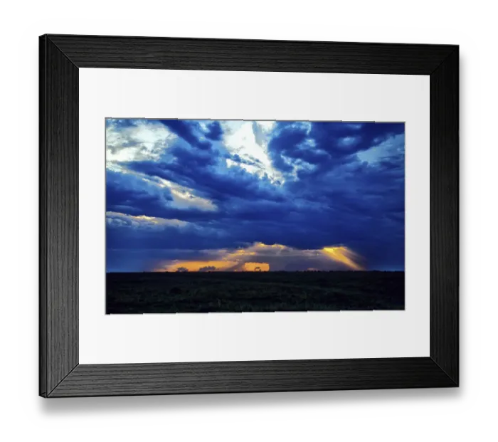 Framed Print : Sunset over savannah, Msai Mara National Reserve, Kenya Framed Print : Sunset over savannah, Msai Mara National Reserve, Kenya