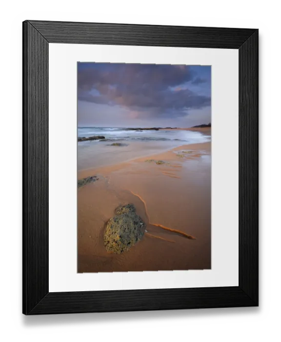 Framed Print : at the edge of, beach, beauty, beauty in nature, boulder, clouds, coast, color image Framed Print : at the edge of, beach, beauty, beauty in nature, boulder, clouds, coast, color image