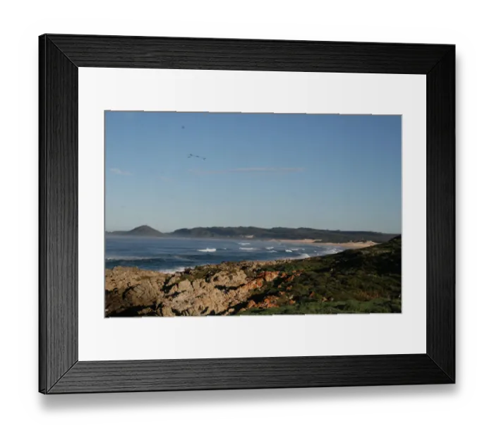 Framed Print : coast, day, eastern cape, horizontal, landscape, nature, no people, non-urban scene