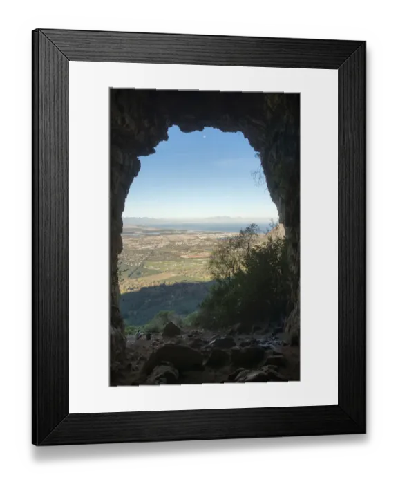 Framed Print : beauty in nature, cape town, cave, day, horizon over land, landscape, men, no people Framed Print : beauty in nature, cape town, cave, day, horizon over land, landscape, men, no people