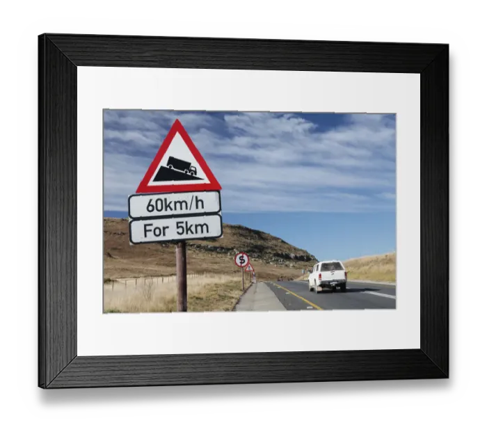 Framed Print : barren, beauty in nature, beware of snow, car, colour image, day, daytime, diminishing perspective Framed Print : barren, beauty in nature, beware of snow, car, colour image, day, daytime, diminishing perspective