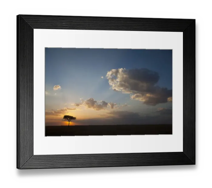 Framed Print : africa, backlit, beauty in nature, cloud, dusk, grass area, horizon, horizon over land Framed Print : africa, backlit, beauty in nature, cloud, dusk, grass area, horizon, horizon over land